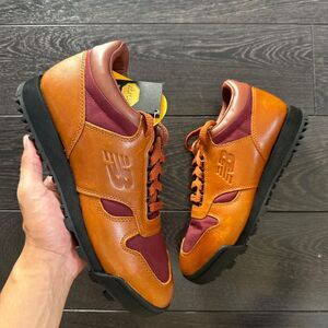 New Balance Rainier Low Glazed Ginger Premium Leather UALGSOG Men's 10